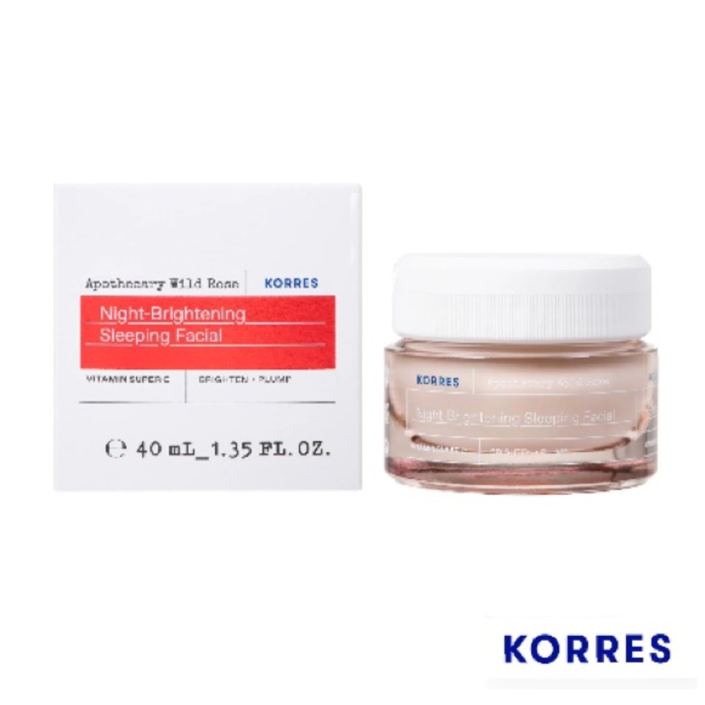 💥🆕💥 Korres Apothecary Wild Rose Night-Brightening Sleeping Facial